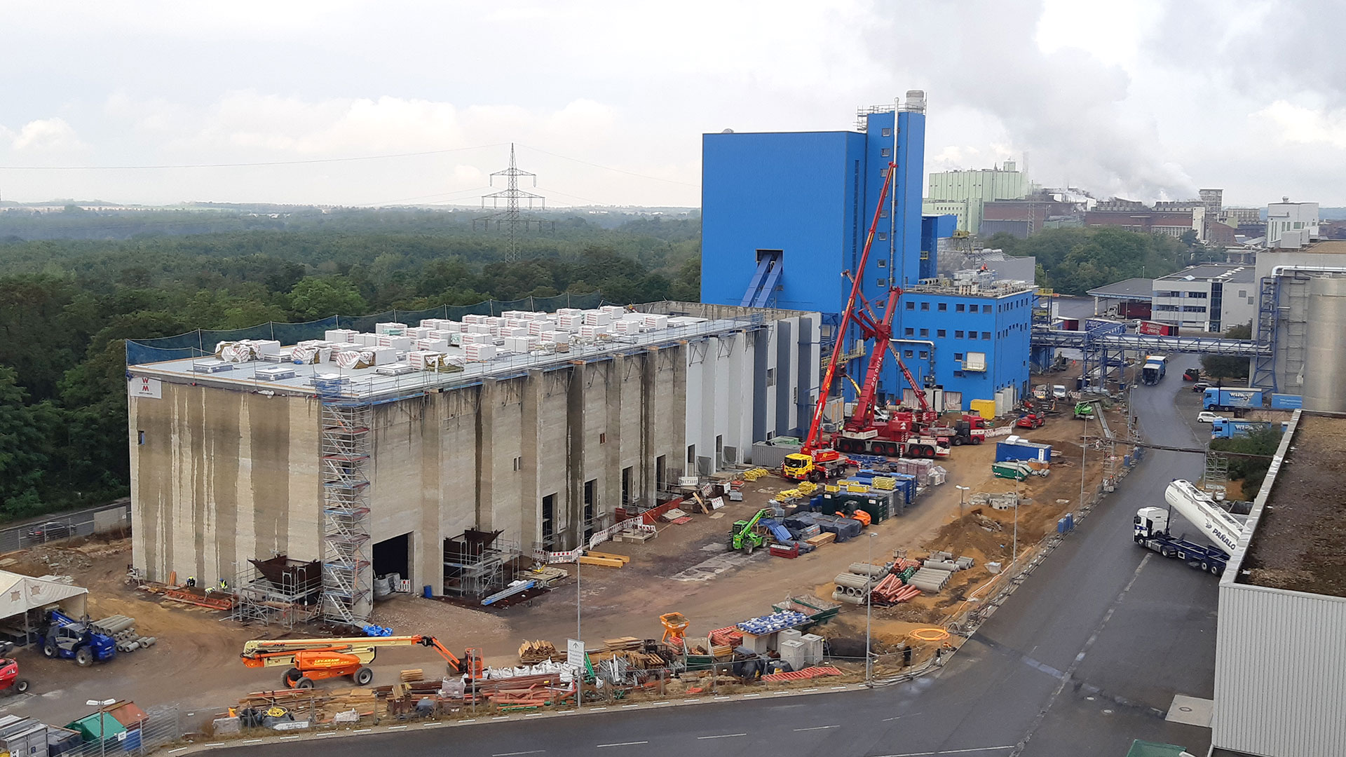 New biomass power plant will supply carbon-neutral electricity and steam to the UPM Hürth paper mill